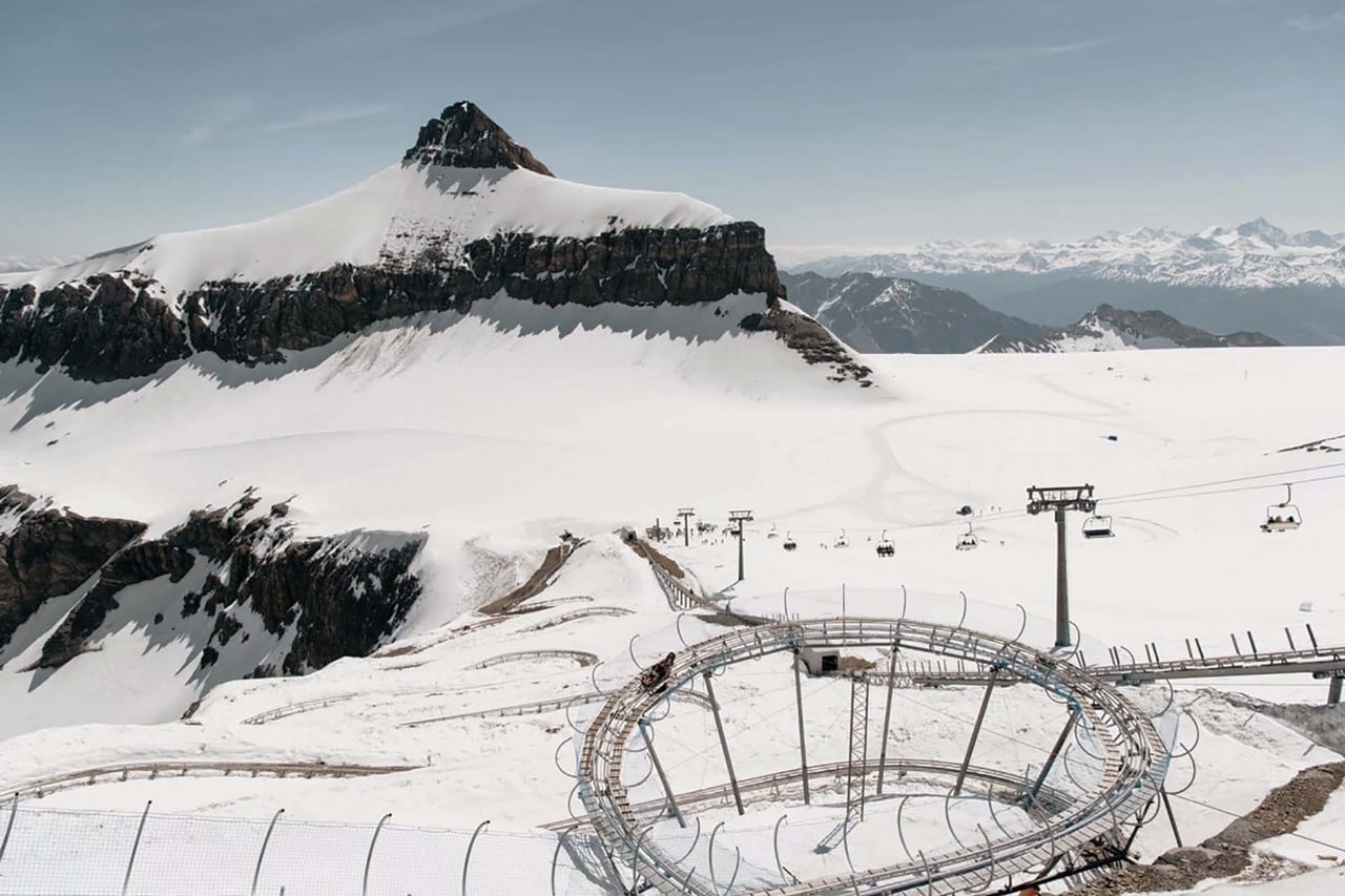 Alpine Coaster at Glacier 3000